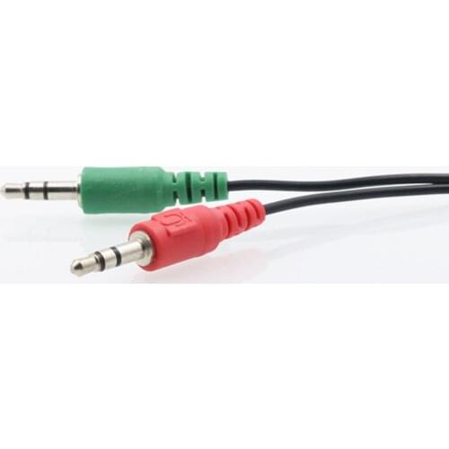 Universal 3.5mm Stereo Audio Female Jack to 2 RCA Male Socket to Headphone Y Adapter Cable Accessories Audio Video Cables