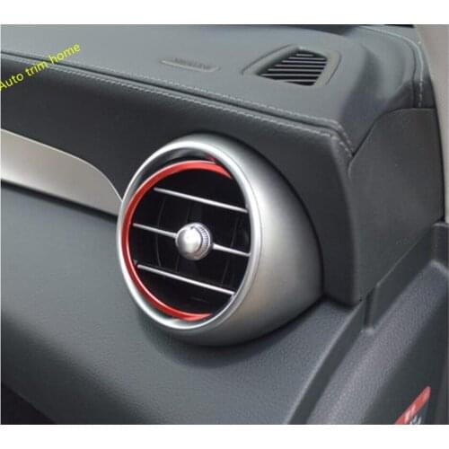 Lapetus Inner Air Conditioning AC Outlet Vent Cover Trim 7 Pcs / Set For Mercedes Benz C Class W205 2014 - 2017 Auto Accessories