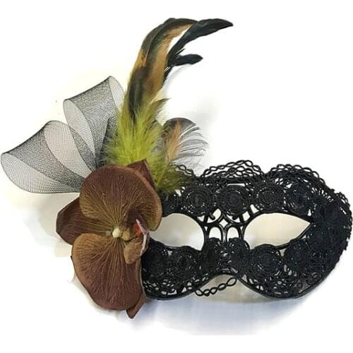 Women Sexy Lace Fox Cat Face Eye Mask Christmas Halloween Party Night Club Shows Prop Sexy Cosplay Tassels embroidery Half-Face