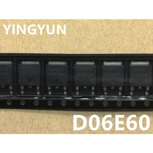 10PCS/LOT IDD06E60 D06E60 600V 6A TO-252