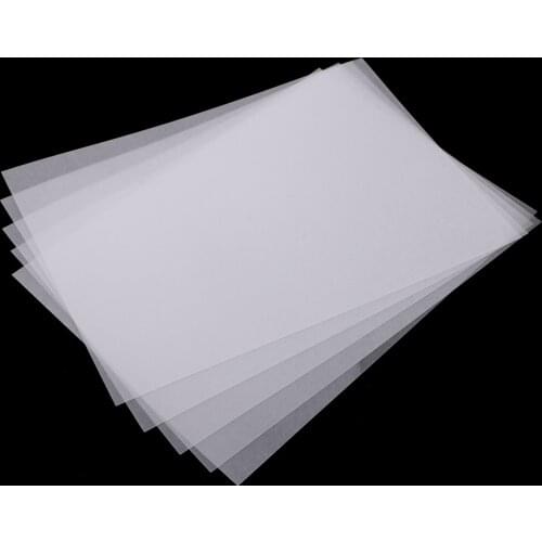 5x Clear Shrink Paper Sheets For DIY Drawing Crafts Jewelry Making