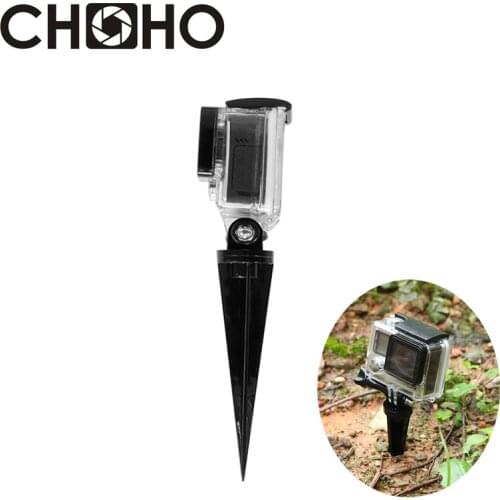 Low Angle Mount Stand Adapter Supportor Beach Clart Sharp rhombus for GoPro 8 7 6 5 4 SJCAM Xiaomi Yi 4K Sport Camera Accesories