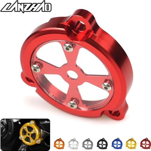 Motorcycle CNC Aluminum Engine Stator Frame Hole Cover Red Gold Orange for Yamaha TMAX 530 2010 2011 2012 2013 2014 2015 2016