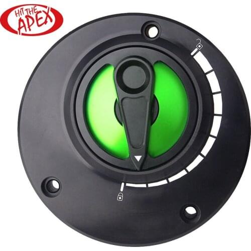 Keyless Motorcycle CNC Fuel Gas Tank Cap For SUZUKI GSF1200S BANDIT 2006-2009 2010 2011 Twist off Nimble Quick Lock Gas Cover