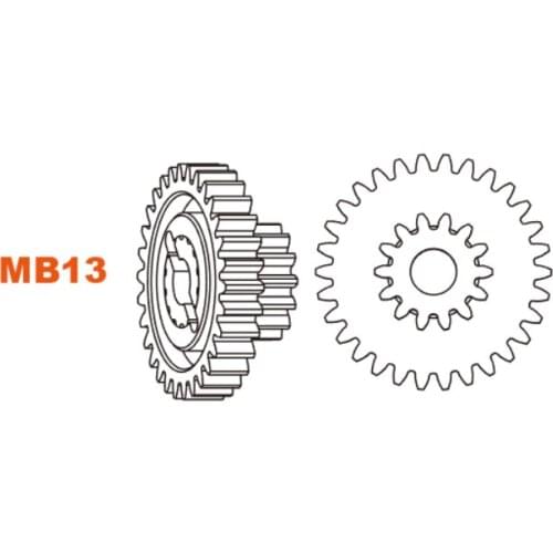 Capo SIXER 1:6 Jimny Samurai 15828MB13 first master gear main RC Crawler option upgrade parts