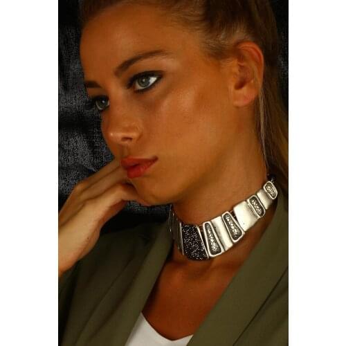 Dr Stone Natural Stone Women Zinc Alloy Necklace Z121AR111 202320706