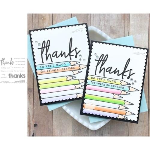 Letter Decoration Stickers Metal Cutting Die And Stamps Scrapbooking Background DIY Decoration Craft Embossing Stencil