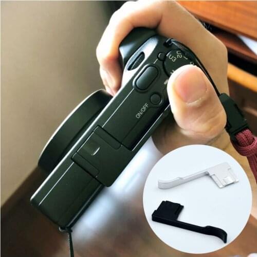 Camera Hot Shoe Grip Thumb Up Rest Keep Holder Metal Bracket for RICOH GR3 GR III Camera Accessories CNC Aluminum