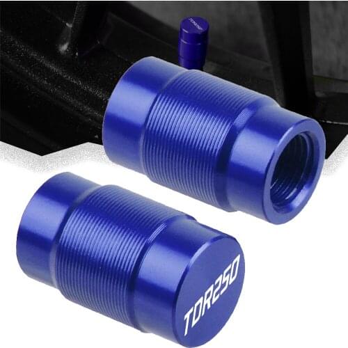 For YAMAHA TDR250 TDR 250 1988-1993 1992 1991 Motorcycle CNC Aluminum Accessorie Wheel Tire Valve Stem Caps CNC Airtight Covers