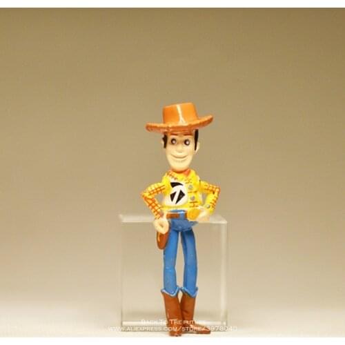 Disney Toy Story 4 Woody Q Version 6cm PVC Action Figures mini Dolls Kids Toys model for Children gift