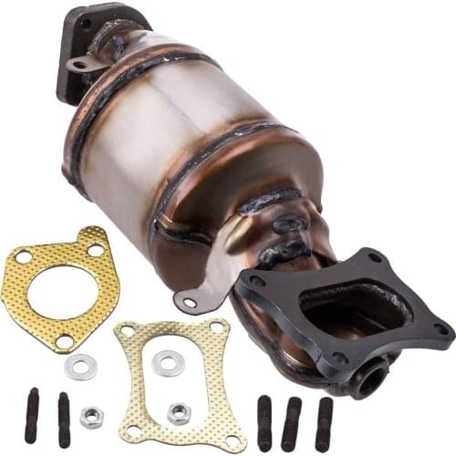 Catalytic Converter Exhaust manifold Front Left For 2013-2017 Acura RDX 3.5L Radiator side