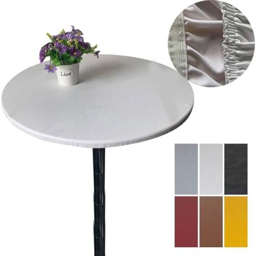 Round Tablecloth Table Cover Table Cover Mat Kitchen Dinning Waterproof Oilproof Placemat Plastic Multcolor Mat