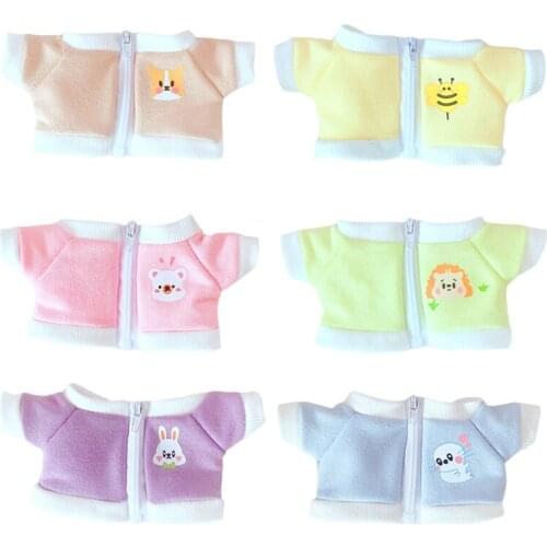 20cm doll clothes Lovely girl coat Toy Dolls Accessories for our generation Korea Kpop EXO idol Dolls gift