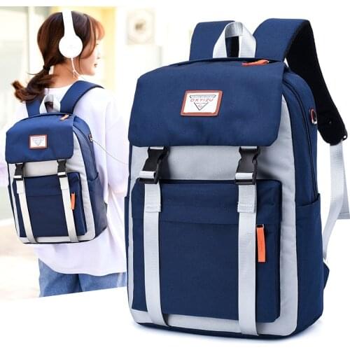 Fashion Backpack 2020 Women Backpack School Student Unisex Large Capacity Travel Bagpack Backbag Rucksack Knapsack