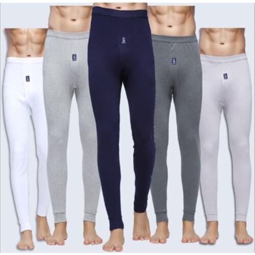 2020 Autumn and Winter new mens cotton long pants basic comfortable mens underwear