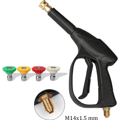 High Pressure Washer Car Washer Spray Gun With M14 x 1.5 mm Connector 2000 PSI Water Gun Car Cleaning Guns For Auto Washing
