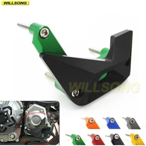 Right Side Engine Case Guard Cover Protector Slider Crash Pad Generator Protection For KAWASAKI Z900 Z1000 2010-2017 Motorcycle