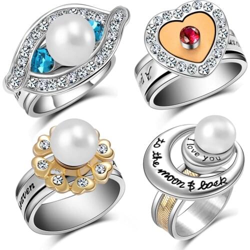 Dropshipping Cremation Urn Rings for Ashes Heart/Flowers/Lips/Moon Urn Keepsake Jewelry w/Funnel Filler #7#8#9#10