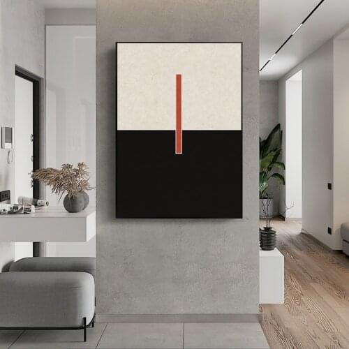 Modern Nordic Black Canvas Painting Poster and Print for Living Room Bedroom Abstract Picture Wall Art Decoration Home Decor