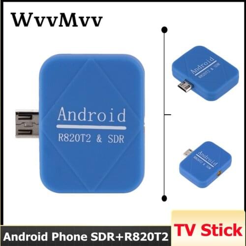 Android Phone SDR+R820T2 Mini RTL-SDR and ADS-B Receiver NESDR Nano 2 USB Dongle