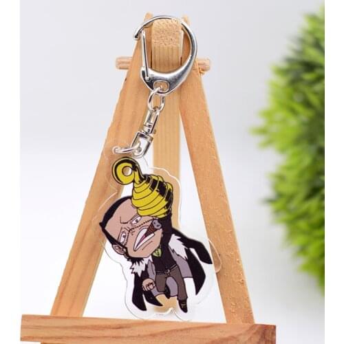 WL0682 One Piece Keychain Anime Keyring Accessories