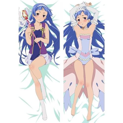 September update Anime Kannagi: Crazy Shrine Maidens Nagi throw Dakimakura body pillow case cover hugging Body pillowcase