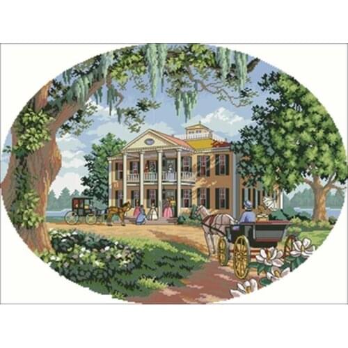 Southern Society patterns counted 11CT 14CT 18CT DIY Cross Stitch Sets wholesale Cross-stitch Kits Embroidery Needlework