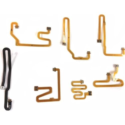 10pcs Home Button Fingerprint Touch ID Sensor Connector Flex For Huawei 8X P20 P20 Pro Mate 20 Lite Y7 2017 Y9 2018 Y9 2019