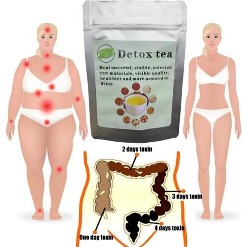 28Day 100% Pure Natural Detox Tea Bags Colon Cleanse Fat Burn Weight Loss Tea Man Women Tea Belly Slimming Tea Anti Cellulite