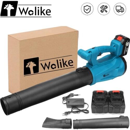 388V 3800W 6 Gear Pipe Cordless Electric Air Blower Handheld Leaf Blower Dust Collector Sweeper Garden Tool for Makita Battery