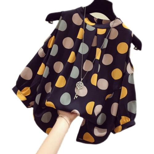 DANWEIHONG Womens Chiffon Blouses
