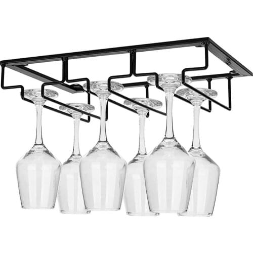 Goblet Holder Inversion Hanging Wine Glass Holder Household Wine Bar Decoration TS2 Durable construction .Easy Mounting