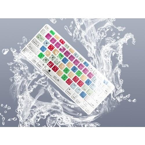 For MacBook Air Pro Retina 13" 15" 17" iMac Wireless & MacBooks 1PC Adobe Photoshop PS Keyboard Cover Shortcut Printed Cover