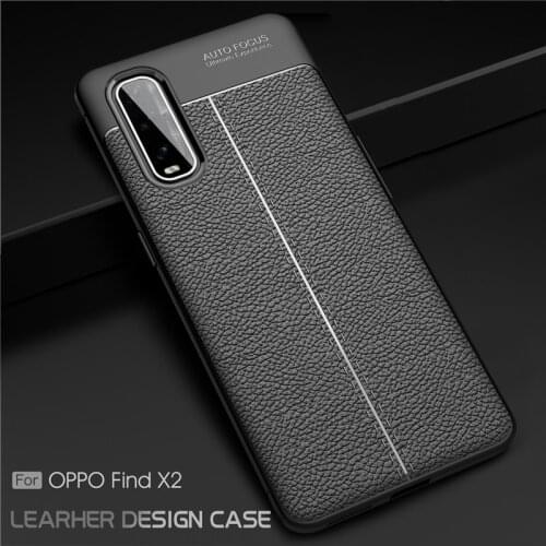 For Oppo Find X2 Case Capas Hard Shockproof Soft Rubber Bumper Protective Phone Case For Oppo Find X2 Cover Oppo Find X2 Fundas