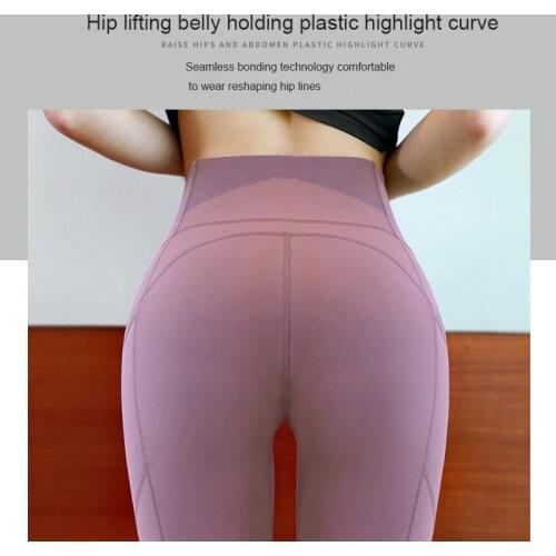 Elastic Pocket Jogging Running Fitness High Waist Yoga Pants Womens Summer Thin Gym Shorts Hip Push Tight Sports Short Leggings