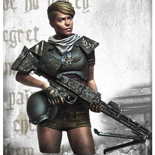 70mm Resin Figure Bust Model VALKYRIE X202