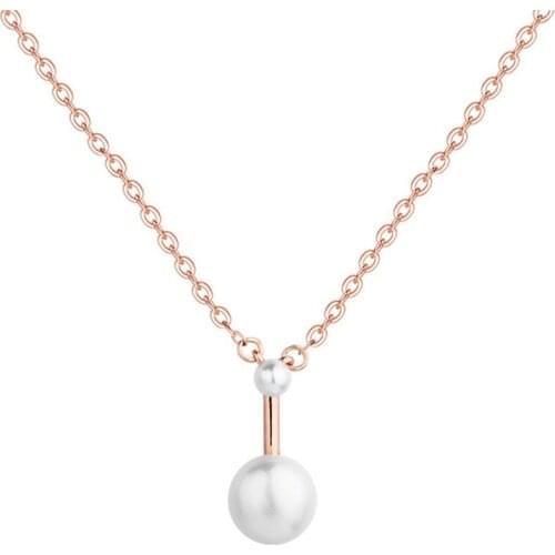 ZEMIOR Genuine 925 Sterling Silver Choker Necklaces Women Simple Shell Pearl Necklace Elegant Fine Jewelry Give Girlfriend Gift