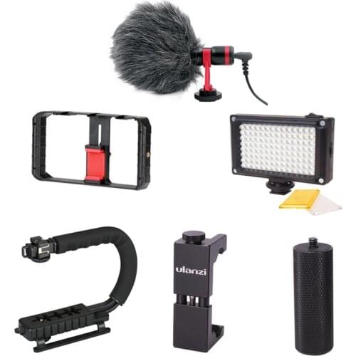 Video Record Microphone for DSLR Camera Smartphone Osmo Pocket Youtube Vlogging Mic for iPhone Android DSLR Gimbal