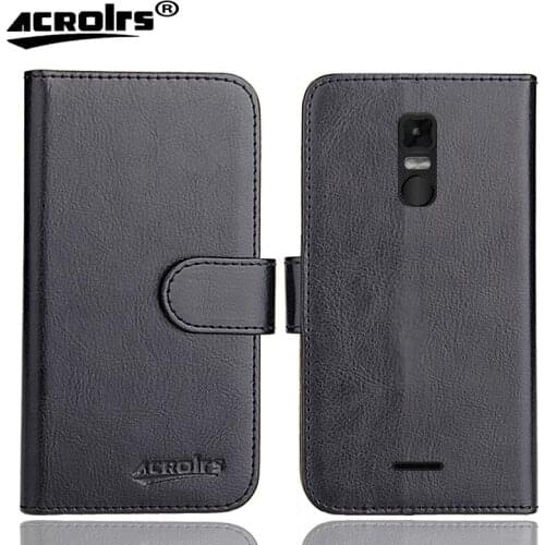 MLS Apollo P10 Case 5.5" 6 Colors Flip Fashion Soft Leather Crazy Horse Exclusive Phone Cover Cases Wallet