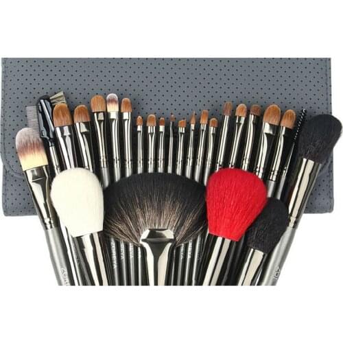 5sets Highl Quality Sable Hair Makeup Brushes Professional Make Up Brush Set With Cosmetic Bag 26pcs/set