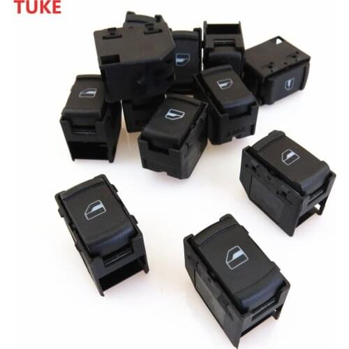 RWSYPL Qty 30 Car Passenger Side Window Lift Eectric Switch Adjustment Button For Passat Golf 4 BoraMK4 3B0959855B 3BD 959 855 B