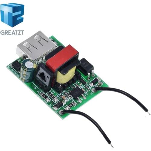 GREATZT USB DC Step Down Module Isolated Power Supply Buck Converter Stabilizer 12V 24V 36V 48V 72V to 5V 1A