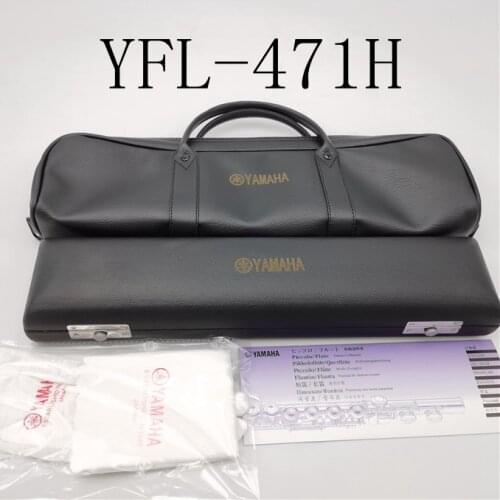 Flute Professional Cupronickel Opening C Key 17 Hole Flute Silver Plated Musical Instruments With Case and Accessories