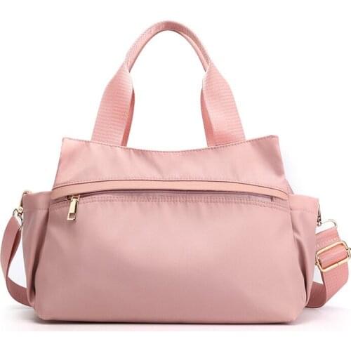 Simple Slung Ladies Bag Waterproof Oxford Womens Bag 2019 New Korean Casual Joker Portable Shoulder Bag