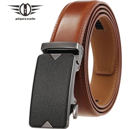 2021 Famous Brand Designer Dark Brown Leather Belt Men Cowskin Genuine Leather Jeans Belt Strap Fashion Male Casual Belts B327
