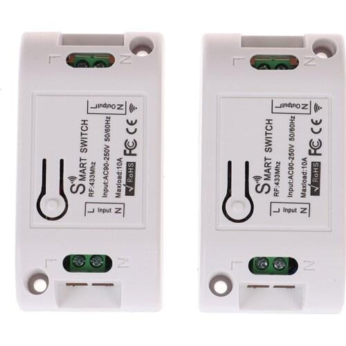 Smart Home House Wifi Wireless Remote Switch Breaker Domotic LED Light Controller Module Alexa Google Home Smartlife Tuya APP