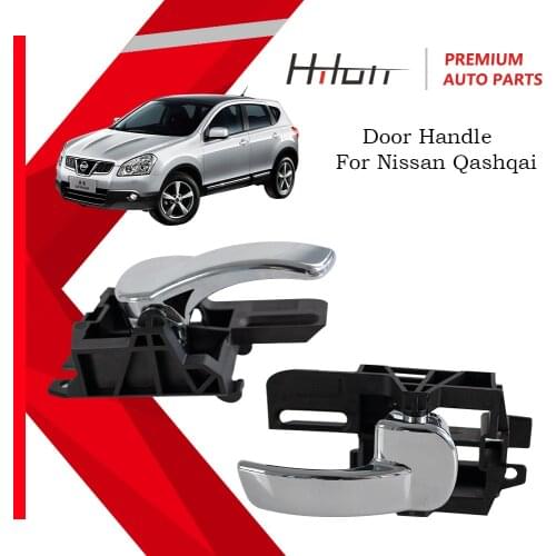 1Pair Left And Right Door handle For Nissan Qashqai J10 Inside Inner Door knob