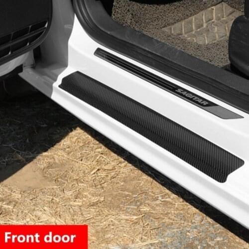 4Pcs Auto Tür Sill Schutz Tür-Schwellen-verschleiss-Platte Aufkleber for Fiat 500 600 500l 500x diagnose punto stilo bravo