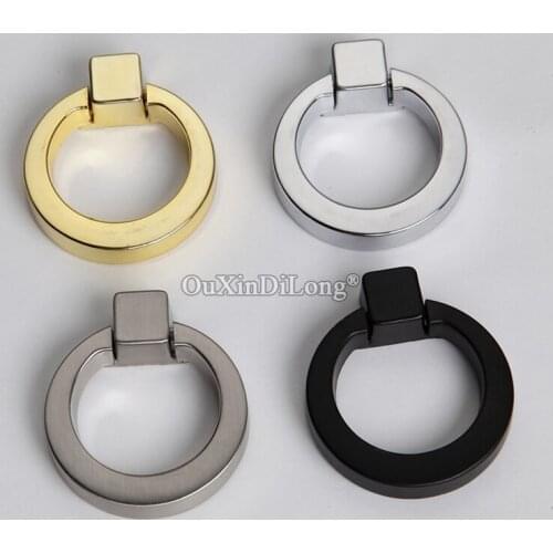 Free Shipping 2PCS European Furniture Handles Drawer Pulls Rings Cupboard Wardrobe Kitchen Shoe TV Wine Cabinet Pulls Knobs