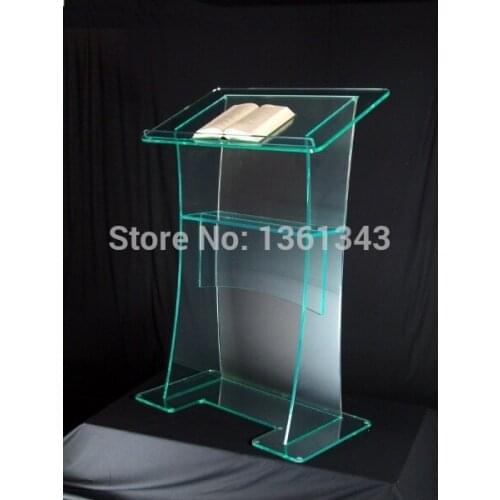 Church acrylic podium/Plexiglass Acrylic Lectern Acrylic Church Lectern Perspex Lectern Plexiglass Pulpit Perspex Podium